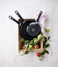 GreenChef Diamond Koekenpannenset Ø 20cm + Ø 28cm - Zwart - Inductie - PFAS-vrij -Keuken Pot Winkel 1038x1200 2
