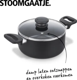 Brabantia Cooking Pleasure Set - 5 Delig - Inductie - Keramische Anti Aanbaklaag - Pfas Vrij -Keuken Pot Winkel 1151x1200