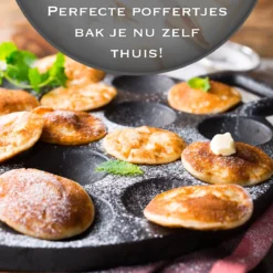 IRONO Poffertjespan Set - Incl. Doseerfles, Kwast En Vork - Poffertjespan Inductie En Electrisch - Poffertjesmaker 19 Poffertjes - Poffertjes Maken - Spuitfles - Cadeau Voor Mannen En Vrouwen -Keuken Pot Winkel 1198x1200 5