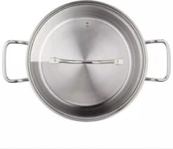 Tefal Intuition Pannenset 5-Pannen Kookset - Steelpan Ø 16 Cm, Kookpan 18/20/24 Cm, Soeppan 22 Cm - Zilver -Keuken Pot Winkel 1200x1035