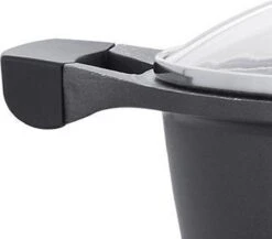 Royalty Line - Marble Soep/braadpan - Met Glazen Deksel Zwart - 20 CM. RL-BS20ML -Keuken Pot Winkel 1200x1055