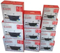 Royalty Line - Marble Soep/braadpan - Met Glazen Deksel Zwart - 24 CM. RL-BS24ML -Keuken Pot Winkel 1200x1057 2