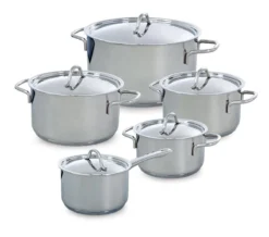 BK Profiline Pannenset - 5 Delig - RVS - Nductie -Keuken Pot Winkel 1200x1057