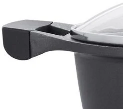 Royalty Line - Marble Soep/braadpan - Met Glazen Deksel Zwart - 24 CM. RL-BS24ML -Keuken Pot Winkel 1200x1065 2