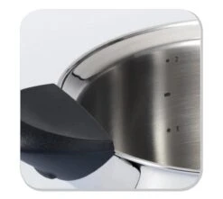 BK Q-linair Classic Pannenset - 5 Delig - RVS - Veilig Afgietsysteem - Inductie -Keuken Pot Winkel 1200x1075 2