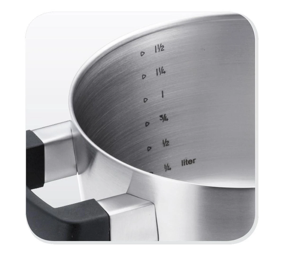 BK Conical Cool Pannenset - 5-delig - RVS - Geschikt Voor Alle Warmtebronnen 13 BK Conical Cool Pannenset - 5-delig - RVS - Geschikt Voor Alle Warmtebronnen - Afbeelding 13