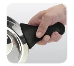 BK Q-linair Classic Pannenset - 5 Delig - RVS - Veilig Afgietsysteem - Inductie -Keuken Pot Winkel 1200x1076