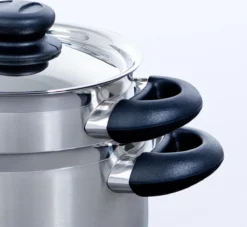 BK Karaat+ Pannenset - 5-delig - RVS – Geschikt Voor Alle Warmtebronnen -Keuken Pot Winkel 1200x1104