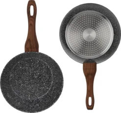 Edënbërg Stonetec Line - Wokpan Keramisch - 24 Cm - 3-laags Anti-aanbaklaag! -Keuken Pot Winkel 1200x1124