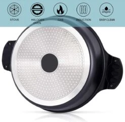 Aluminium Tajine Agadir XL 32 Cm- Geschikt Ook Voor Inductie -Keuken Pot Winkel 1200x1166 4