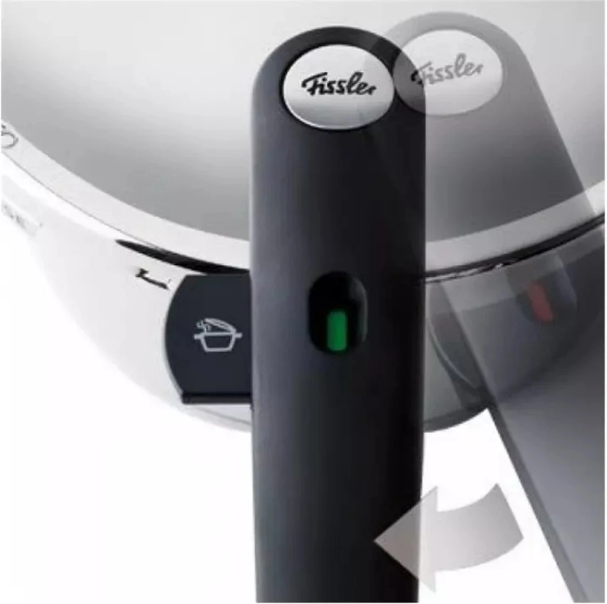 Fissler Vitavit Premium Snelkookpan Met Inzet - 4,5L 5 Fissler Vitavit Premium Snelkookpan Met Inzet - 4,5L - Afbeelding 5