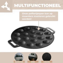 Poffertjespan - Geschikt Voor Alle Fornuizen - Poffertjesmaker - Poffertjespan Inductie - Poffertjespan Electrisch -Keuken Pot Winkel 1200x1195 4