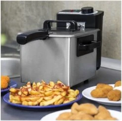 Frituurmachine Cecotec Cleanfry 1,5 L 1000W Roestvrij Staal -Keuken Pot Winkel 1200x1197 13