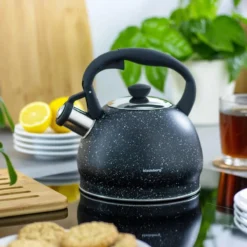 Fluitketel Inductie Gas Waterkoker 2.0 L ‘’Cosenza’’ Mat Zwart RVS -Keuken Pot Winkel 1200x1198 18