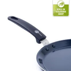 GreenPan Essentials Pannenkoekenpan 24cm - Zwart - Inductie - PFAS-vrij 16 GreenPan Essentials Pannenkoekenpan 24cm - Zwart - Inductie - PFAS-vrij -Keuken Pot Winkel 1200x1200 1016
