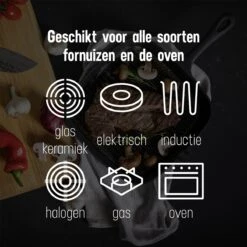 Daumonet Auguste Noir Gietijzeren Grillpan - Steakpan Zwart - PFAS & PFOA Vrij - Vierkant Met Schenktuit - 23,5 Cm - 2 Liter - Emaille - Alle Warmtebronnen - Elektrisch - Gas - Halogeen - Inductie - Keramisch 14 Daumonet Auguste Noir Gietijzeren Grillpan - Steakpan Zwart - PFAS & PFOA Vrij - Vierkant Met Schenktuit - 23,5 Cm - 2 Liter - Emaille - Alle Warmtebronnen - Elektrisch - Gas - Halogeen - Inductie - Keramisch -Keuken Pot Winkel 1200x1200 1093