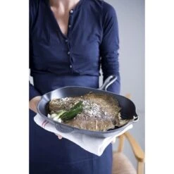 Le Creuset Gietijzeren Vierkante Grillpan - 26cm - Mat Zwart -Keuken Pot Winkel 1200x1200 1114