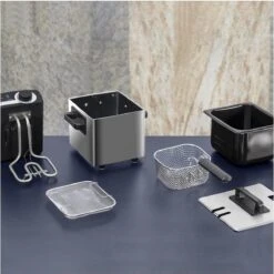 Frituurmachine Cecotec Cleanfry 1,5 L 1000W Roestvrij Staal -Keuken Pot Winkel 1200x1200 1146