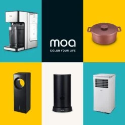 MOA Gietijzeren Braadpan - Inhoud 4,75 Liter - 26CM - Rond - Alle Warmtebronnen - Ook Voor Inductie - Gewicht 5,8 Kg - Bordeaux Rood - MC26BR -Keuken Pot Winkel 1200x1200 1171