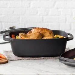 Gegoten Aluminium Braadpan - 7 L -Keuken Pot Winkel 1200x1200 1182