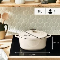 Tefal LOV Braadpan - 5L - Ø25 Cm - Beige 27 Tefal LOV Braadpan - 5L - Ø25 Cm - Beige -Keuken Pot Winkel 1200x1200 1216