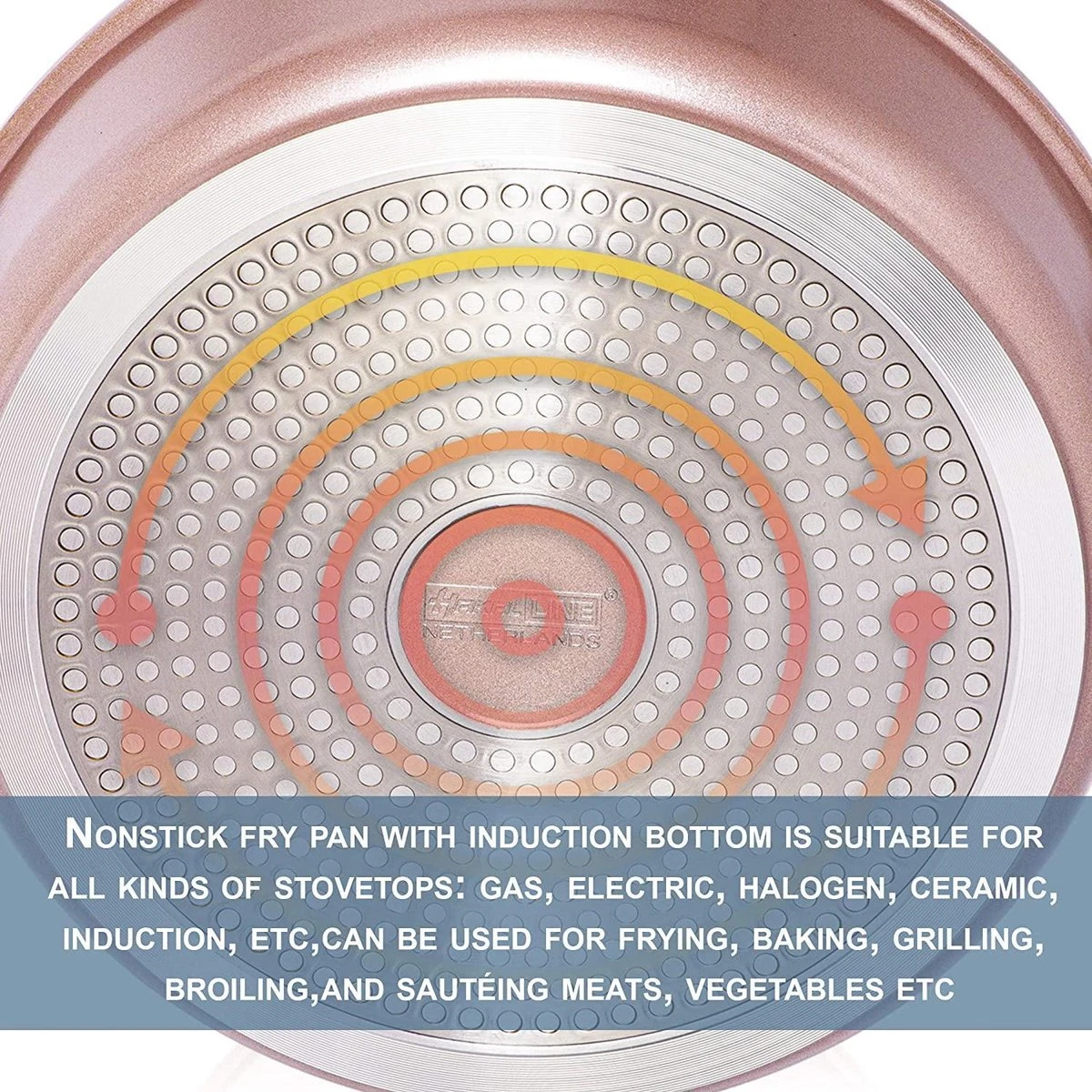 Aluminium Tajine Agadir-geschikt Kleur Rose Gold - Ook Voor Inductie 5 Aluminium Tajine Agadir-geschikt Kleur Rose Gold - Ook Voor Inductie - Afbeelding 5