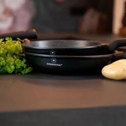 Herenthal Inductie Pannenset - Luxe 10-delige Koekenpanset - Voor Alle Warmtebronnen - Met Glazen Deksels En Koudgrepen - Zwart -Keuken Pot Winkel 1200x1200 145