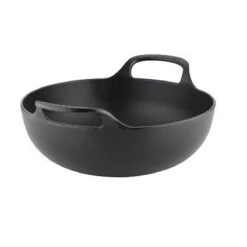 Le Creuset Wokpan / Balti Dish - Mat Zwart - ø 24 Cm / 2.7 Liter - Geëmailleerde Anti-aanbaklaag -Keuken Pot Winkel 1200x1200 254