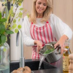 Sola Pannenset Juvia - 4 Delig - Ø 16,16,18,20 Cm - Zilver - RVS - Sandwichbodem -Keuken Pot Winkel 1200x1200 30