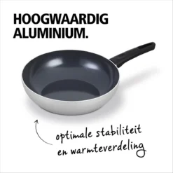 BRABANTIA INDU+ Wokpan - Keramische Antiaanbaklaag - Ø 28 Cm - Inductie - Pfas Vrij 12 BRABANTIA INDU+ Wokpan - Keramische Antiaanbaklaag - Ø 28 Cm - Inductie - Pfas Vrij -Keuken Pot Winkel 1200x1200 310
