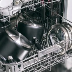 BK Flow Cool Black Glas Kookpannenset - 4-delig - Zwart - Glazen Deksel - Veilig Afgietsysteem - Inductie -Keuken Pot Winkel 1200x1200 34