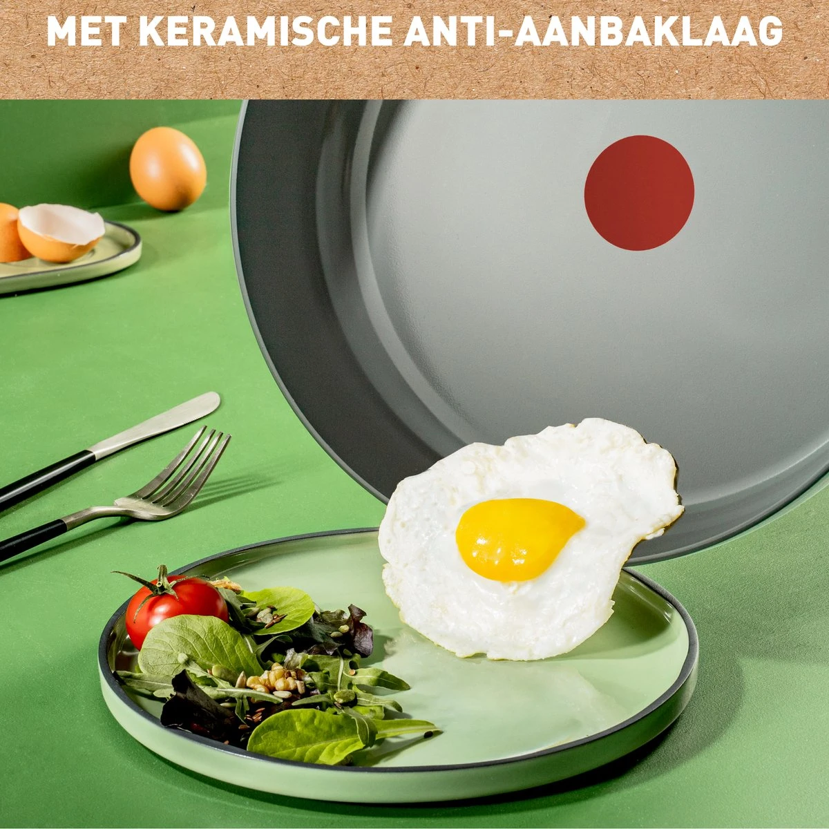 Tefal Renew ON Keramische Koekenpan - Ø 20 Cm 4 Tefal Renew ON Keramische Koekenpan - Ø 20 Cm - Afbeelding 4