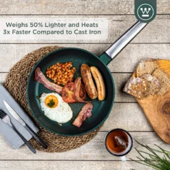 Westinghouse Performance Series - Koekenpan Inductie 24cm - Oven Geschikt - Groen -Keuken Pot Winkel 1200x1200 427