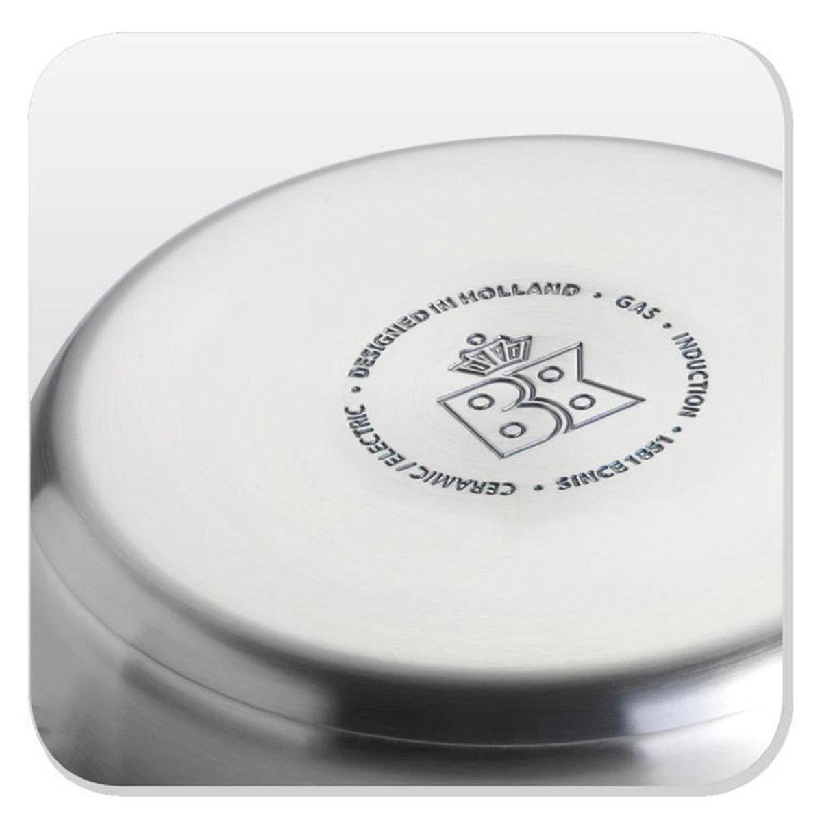 BK Conical Cool Pannenset - 4-delig - RVS – Geschikt Voor Alle Warmtebronnen 7 BK Conical Cool Pannenset - 4-delig - RVS – Geschikt Voor Alle Warmtebronnen - Afbeelding 7