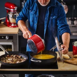 KitchenAid Hard Geanodiseerd Aluminium Koekenpannenset ø20+24+28cm - Zwart - Inductie -Keuken Pot Winkel 1200x1200 626