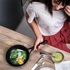 KitchenAid Classic Aluminium Koekenpannenset 2-delig ø24+28cm - Zwart - Inductie -Keuken Pot Winkel 1200x1200 637