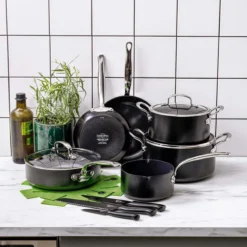 GreenPan Barcelona Infinity Pro Koekenpannenset - 3-delig - Zwart - Inductie - PFAS-vrij -Keuken Pot Winkel 1200x1200 652
