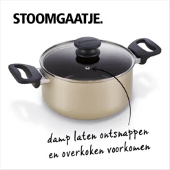 BRABANTIA START 2 COOK Pannenset - 4 Delig - Inductie - Keramische Anti Aanbaklaag - Pfas Vrij -Keuken Pot Winkel 1200x1200 779