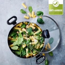 Greenpan Torino Keramische Hapjespan - 28 Cm - Met Glazen Deksel 28 Greenpan Torino Keramische Hapjespan - 28 Cm - Met Glazen Deksel -Keuken Pot Winkel 1200x1200 820