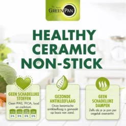 GreenPan Cambridge Hapjespan Met Deksel 24cm - Zwart - Inductie - PFAS-vrij 38 GreenPan Cambridge Hapjespan Met Deksel 24cm - Zwart - Inductie - PFAS-vrij -Keuken Pot Winkel 1200x1200 917
