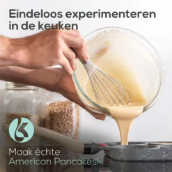 Culistar Pannenkoekenpan Inductie - Pancake Pan - Omeletpan - Omeletmaker - Eierpan - Inclusief Receptenboekje -Keuken Pot Winkel 1200x1200 998