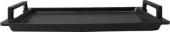 Eurolux Teppanyaki Plaat Met Grepen - 41 X 24 X 2.5 Cm - Zwart - Aluminium - Geschikt Voor Alle Warmtebronnen -Keuken Pot Winkel 1200x230