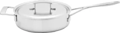 Demeyere Industry 5 - Sauteerpan Met Deksel - 28 Cm - RVS -Keuken Pot Winkel 1200x329 1