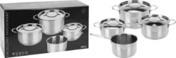 Excellent Houseware 7-delig Pannenset Van Rvs -Keuken Pot Winkel 1200x399