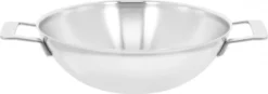 Demeyere Industry 5 RVS Wokpan – Wokpan Inductie – 30 Cm –2 Handvaten – PTFE-vrij -Keuken Pot Winkel 1200x422