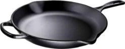 Le Creuset - Gietijzeren Ronde Skillet In Mat Zwart 23cm -Keuken Pot Winkel 1200x472 1
