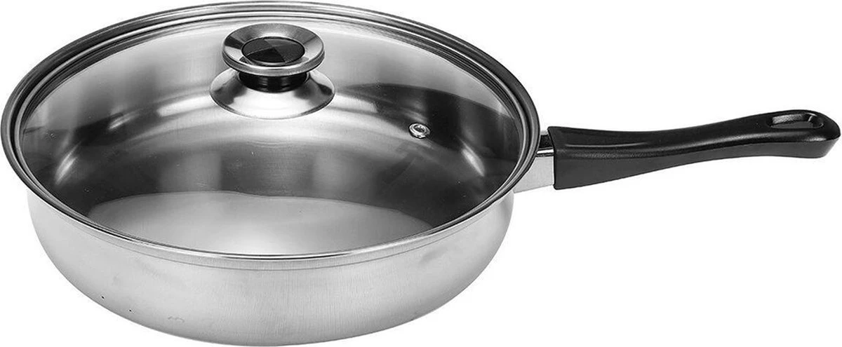 KitchenPrince 12-Delige Pannenset RVS - Pottenset - Kookpannen - Koekenpan - Steelpan - Bakpan - PFAS-Vrij - Pannenset - Pannenset Inductie - Antiaanbaklaag - Koekenpannenset 2 KitchenPrince 12-Delige Pannenset RVS - Pottenset - Kookpannen - Koekenpan - Steelpan - Bakpan - PFAS-Vrij - Pannenset - Pannenset Inductie - Antiaanbaklaag - Koekenpannenset - Afbeelding 2