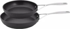 Demeyere Alu Pro Dura Glide Koekenpan - Ø 24 & Ø 28cm - Titanium -Keuken Pot Winkel 1200x507 1
