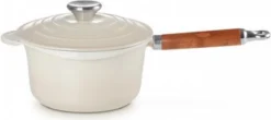 Le Creuset Steelpan - Met Deksel - Tradition - Meringue - ø 18 Cm / 1.8 Liter -Keuken Pot Winkel 1200x535