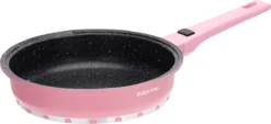 Swiss Pro+ | Set 14 Delige Pannenset | Inductie - Pannensets - Glazen Deksel - Met Afneembare Handgreep - Marmeren Interieur -PFAS-vrij | Pink -Keuken Pot Winkel 1200x551 3